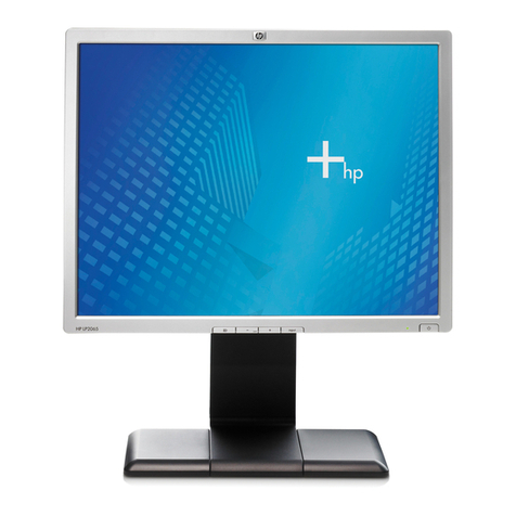 HP LP2065 - 20.1" LCD Monitor User manual