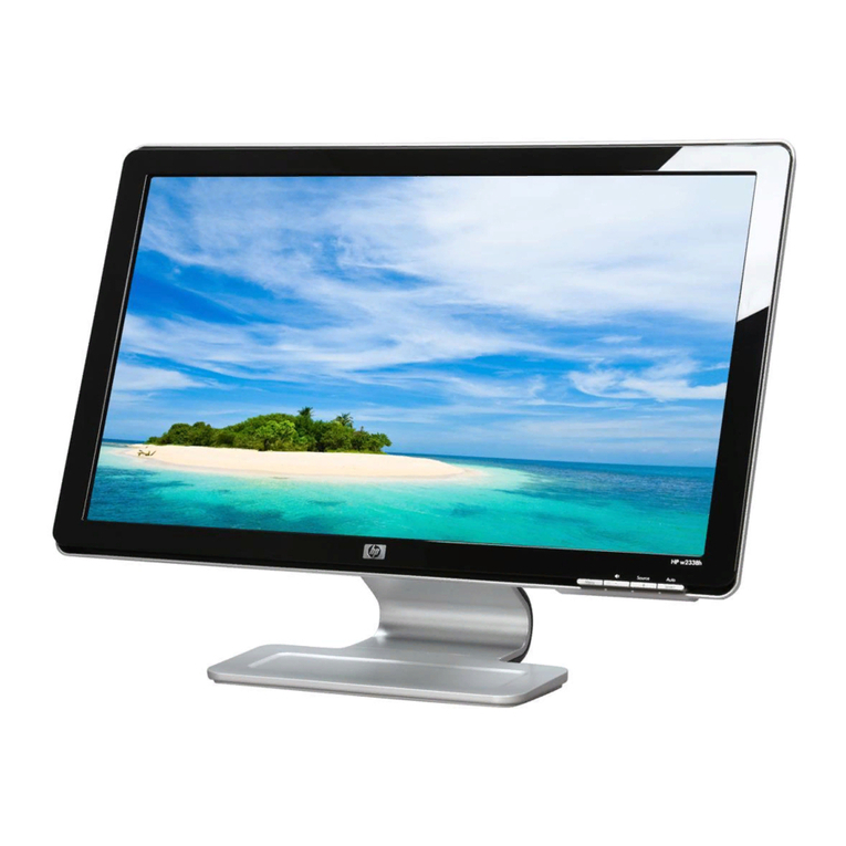 HP W2338h User manual HP W2338h User manual