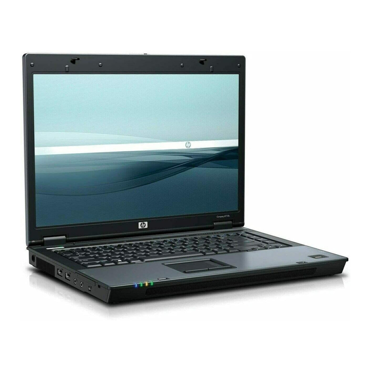 HP Compaq 6710b User instructions