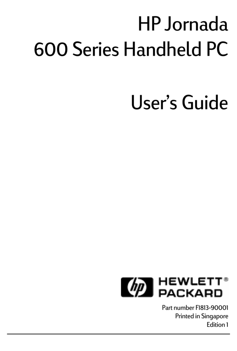 HP 600 Series User manual