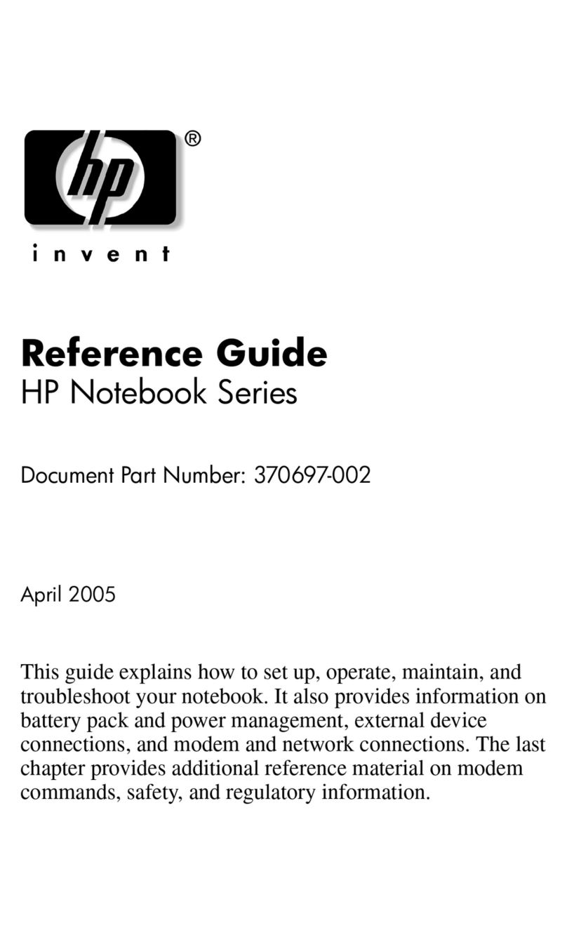 HP 370697-002 User manual