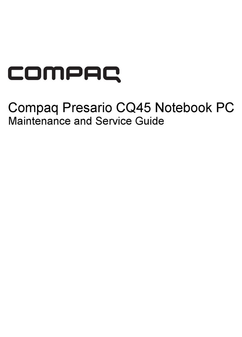 Compaq Presario CQ45 Manual