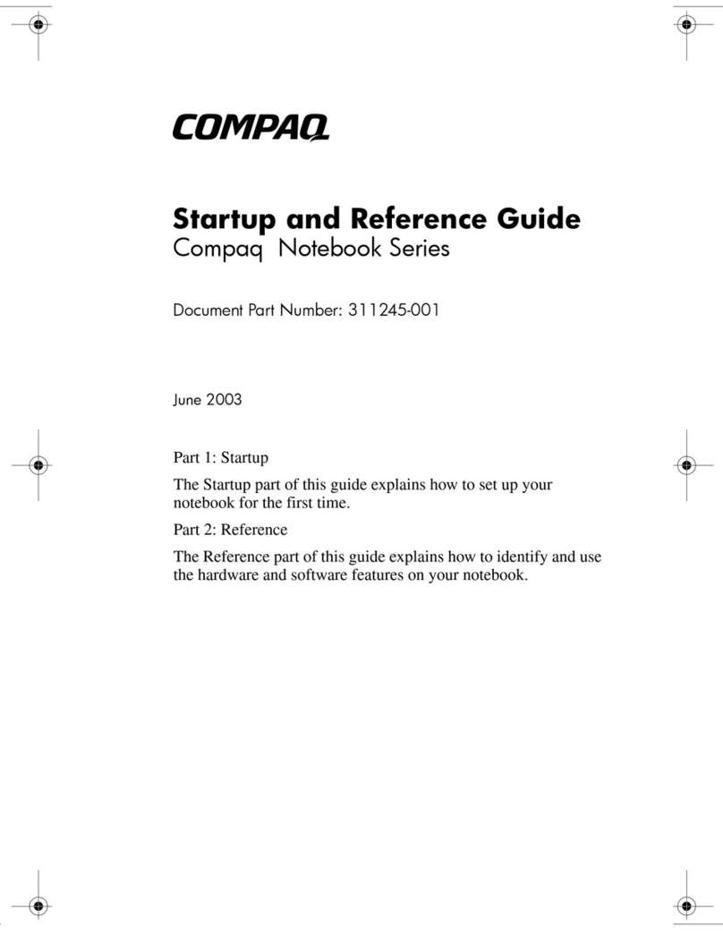 Compaq Compaq 311245-001 User manual
