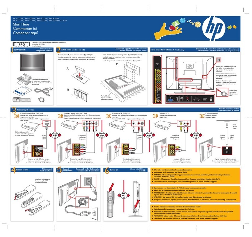 HP LC3270N Instruction Manual