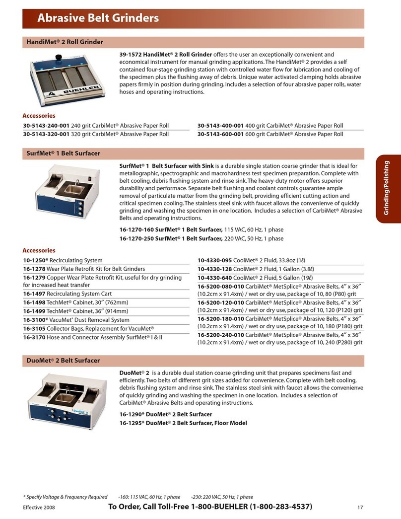 Buehler 39-1572 Catalog