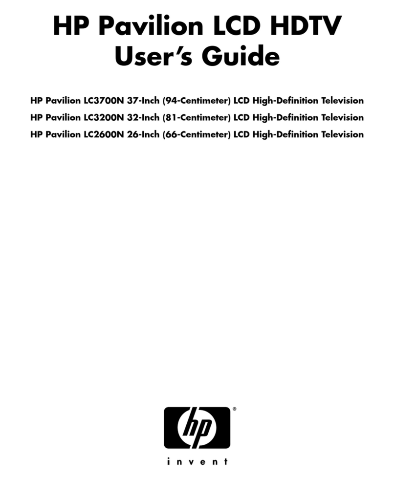 HP Pavilion LC3700N User manual