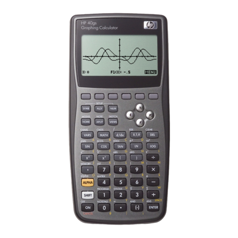 HP 40gs User manual