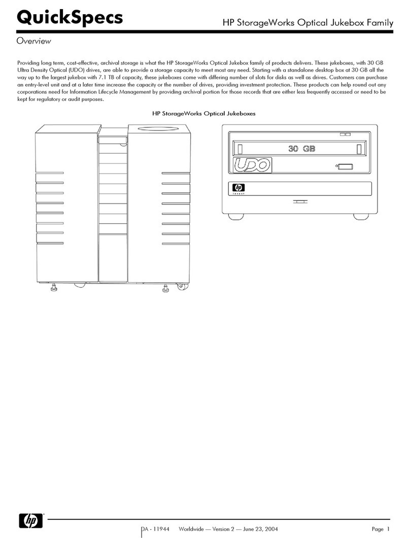 HP StorageWorks 3800ux User instructions