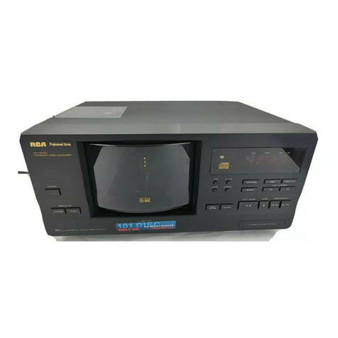 RCA CD-9400 User manual RCA CD-9400 User manual