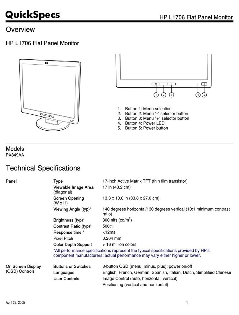 HP L1706 User instructions