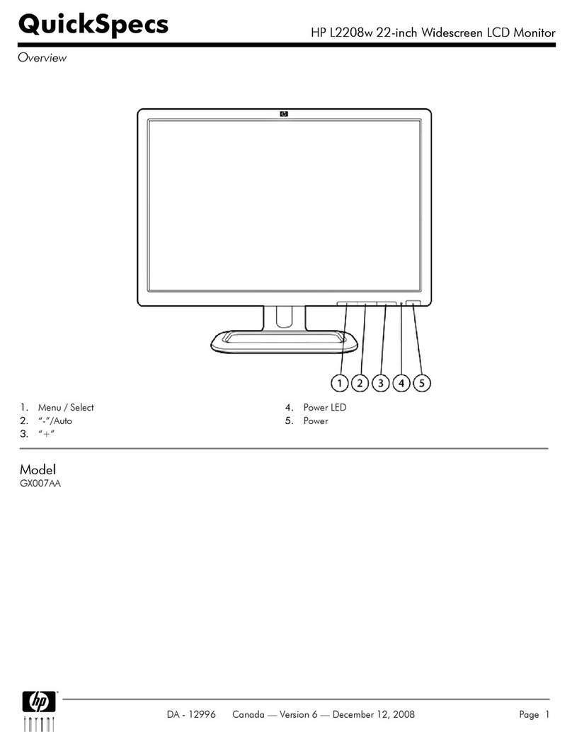 HP L2208w User manual