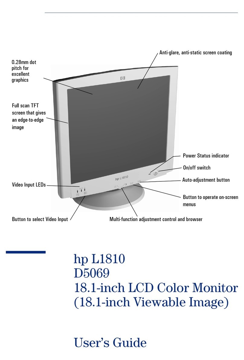 HP L1810 User manual HP L1810 User manual