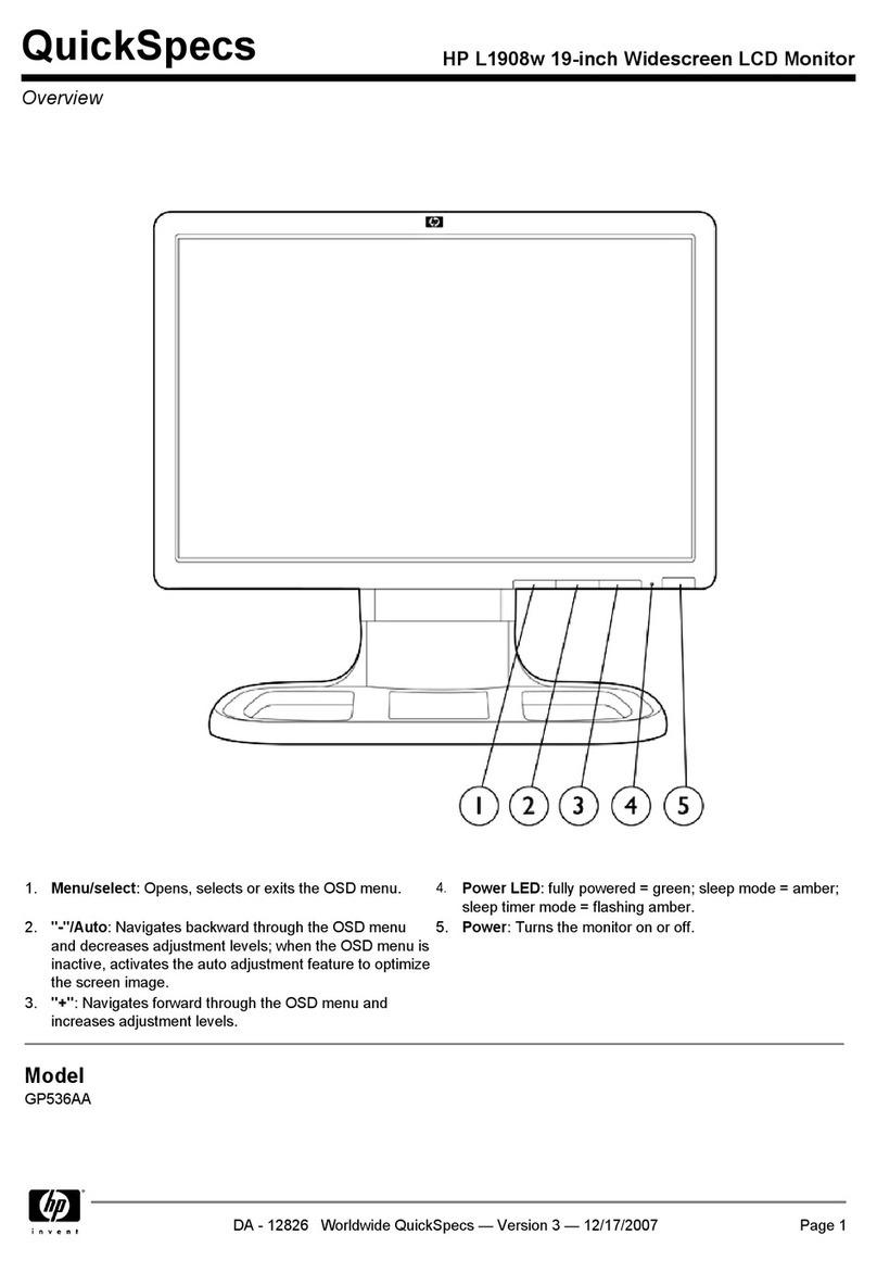 HP L1908w User manual