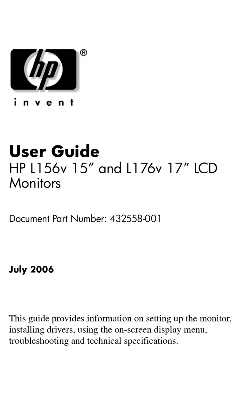 HP L156v User manual
