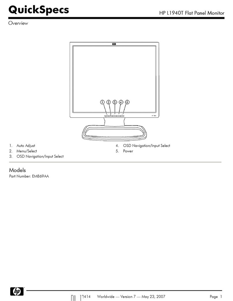 HP L1940T User instructions