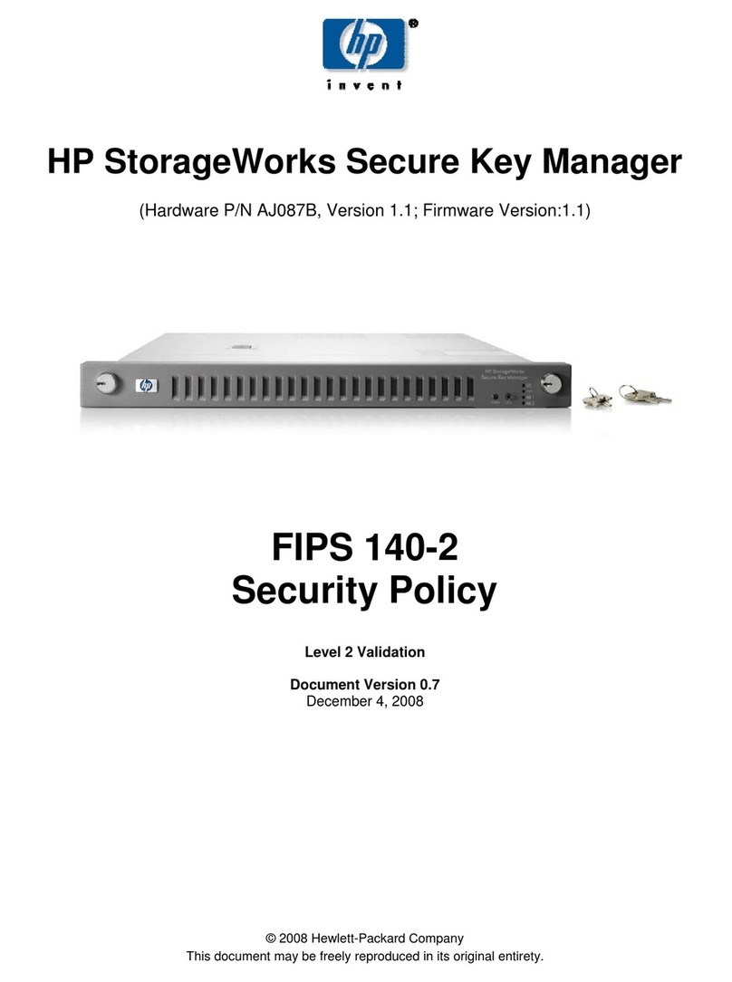 HP FIPS 140-2 supplementary guide HP FIPS 140-2 supplementary guide