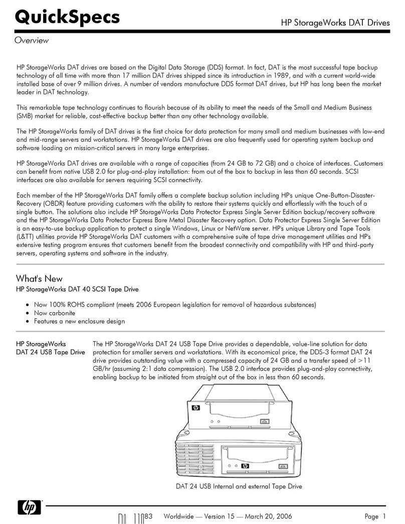 HP 40 SCSI User instructions