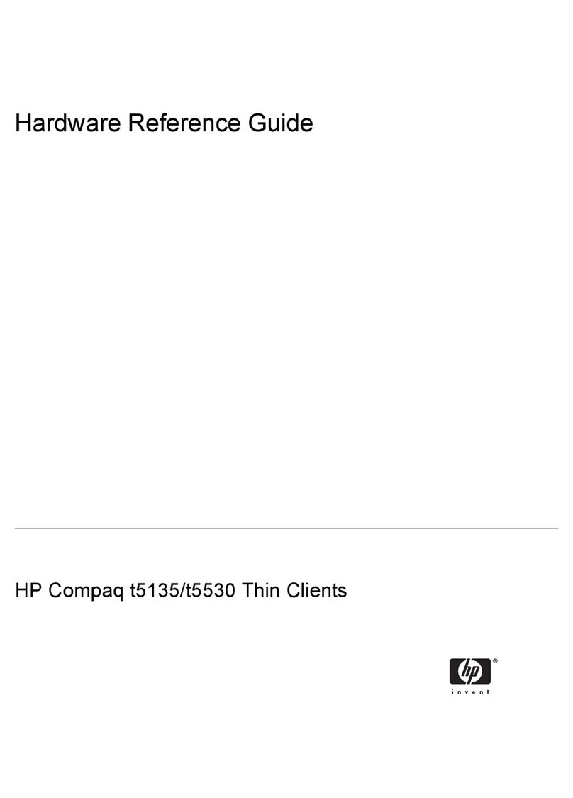 HP T5135 - Compaq Thin Client Hardware reference guide