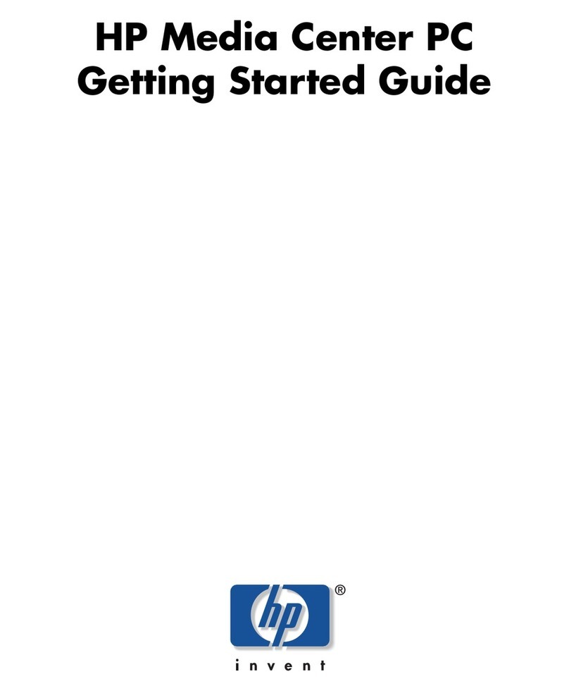 HP Getting User manual