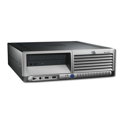 HP dx7300 - Microtower PC Use and care manual