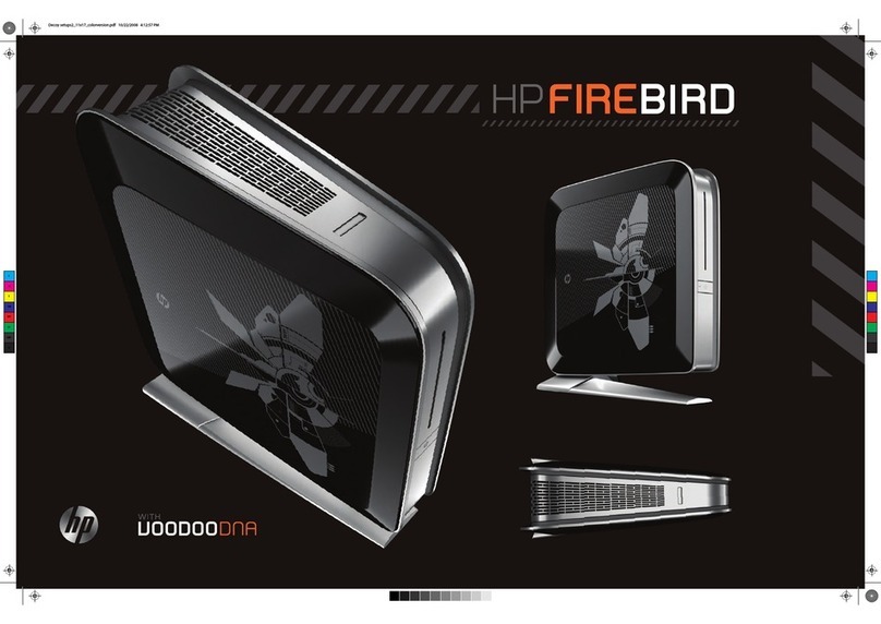 HP Firebird VoodooDNA 803 User manual