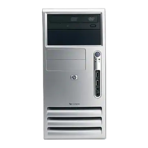 HP dx6120 - Microtower PC Operating and maintenance manual