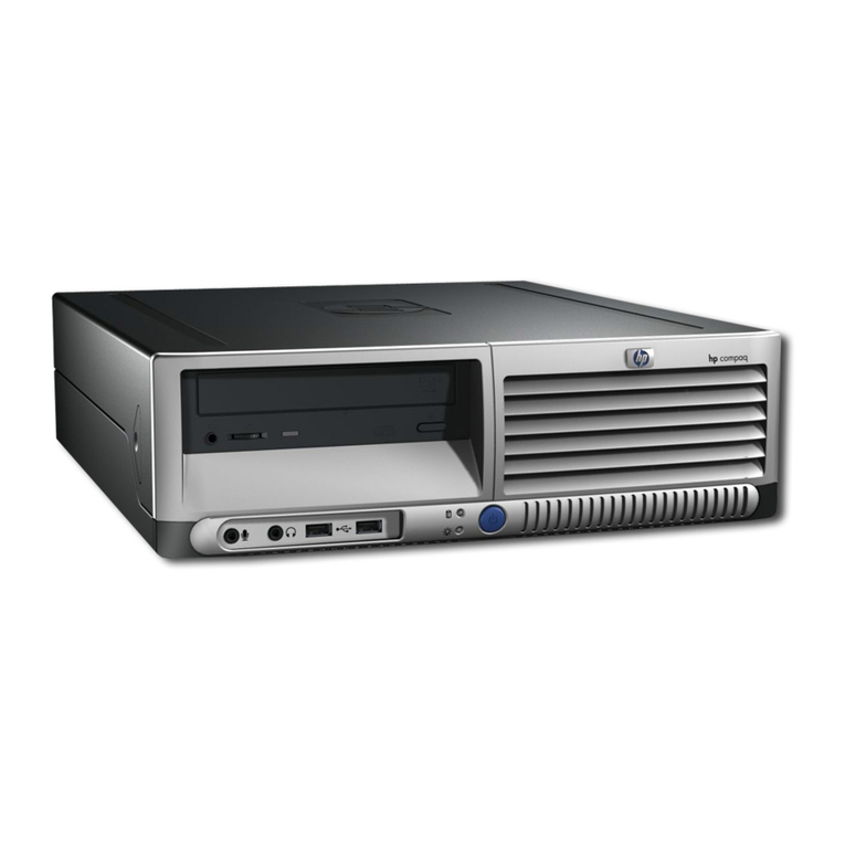 HP dc5100 - Microtower PC Operating and maintenance manual