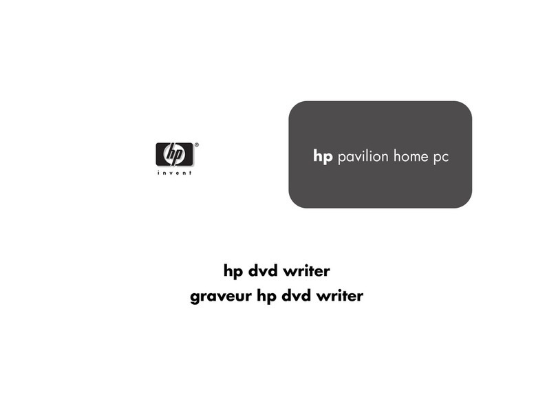 HP Pavilion Home PC User manual