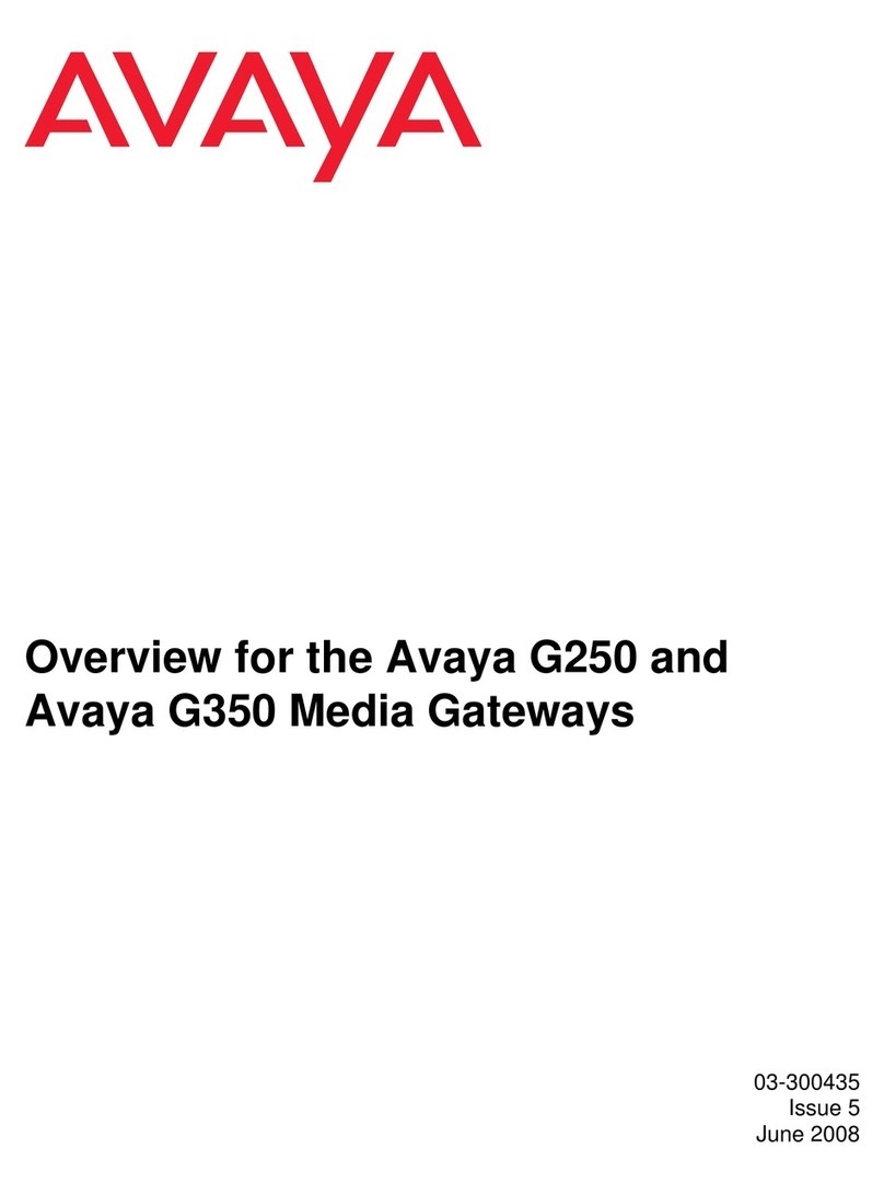 Avaya Media Gateway G250 overview