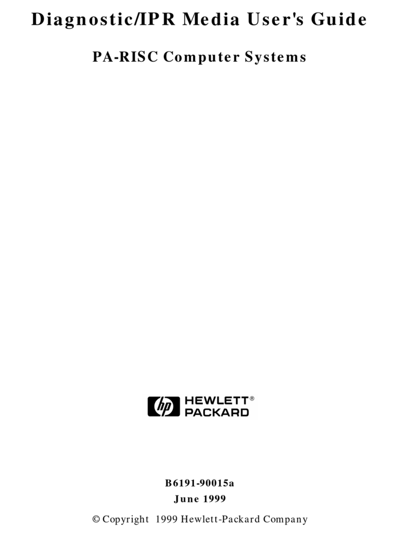 HP B6191-90015a User manual HP B6191-90015a User manual