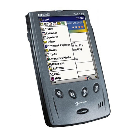 HP Jornada 540 Series User manual