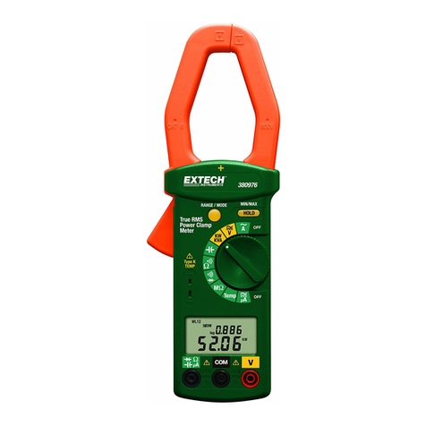 Extech Instruments Extech 380976 User manual Extech Instruments Extech 380976 User manual