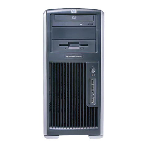 HP Xw8200 - Workstation - 1 GB RAM User manual