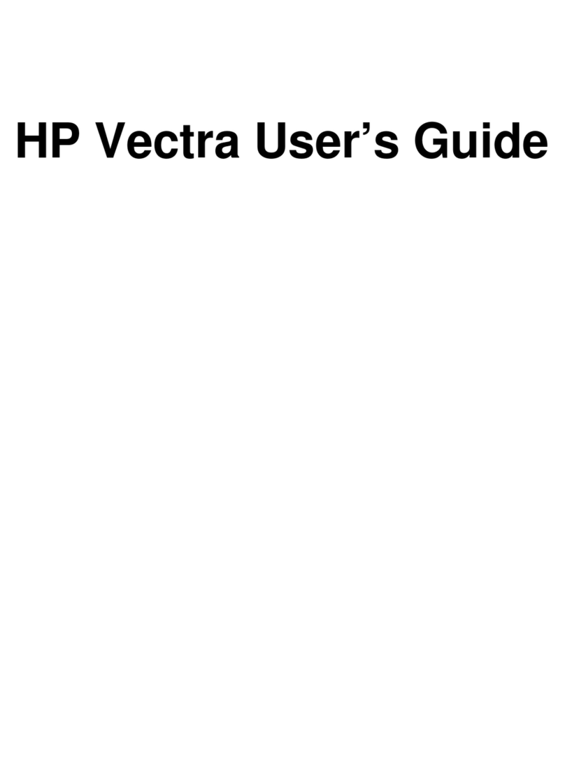 HP Vectra VE5 2 User manual