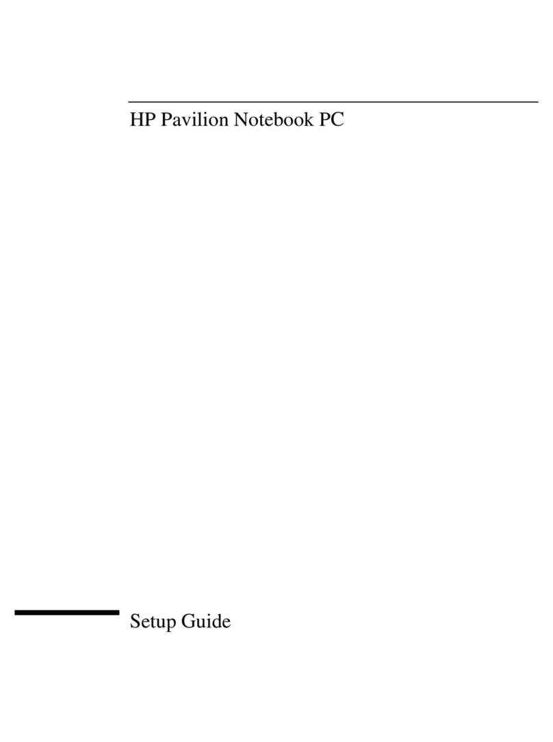 HP Pavilion Notebook PC User manual