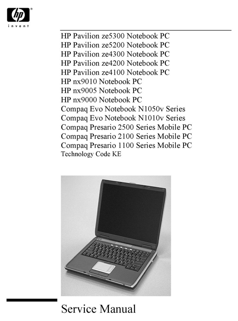 HP Compaq nx9010 User manual