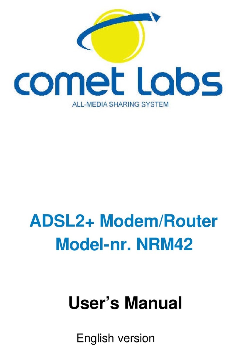 Comet Labs NRM42 user manual