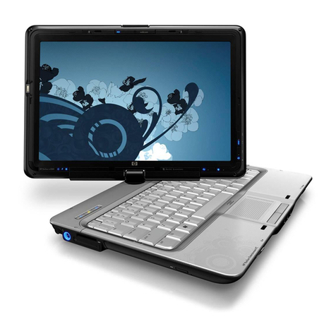 HP PAVILION TX2500 Manual