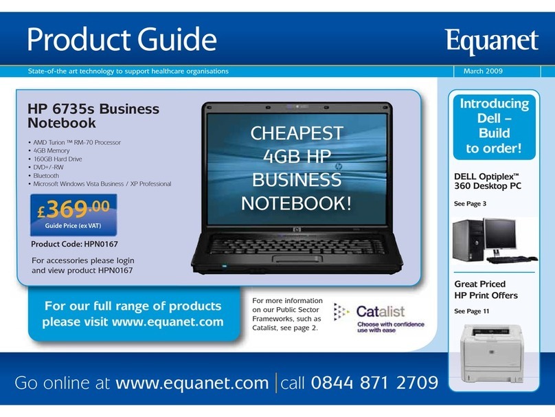 HP 6735s - Notebook PC User manual