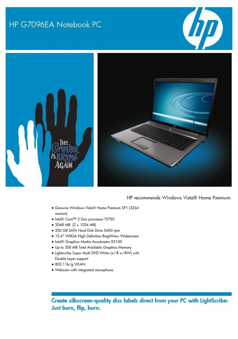 HP G7096EA User manual