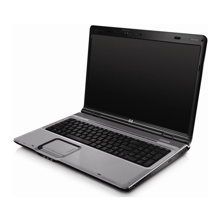HP Pavilion dv9000 Manual