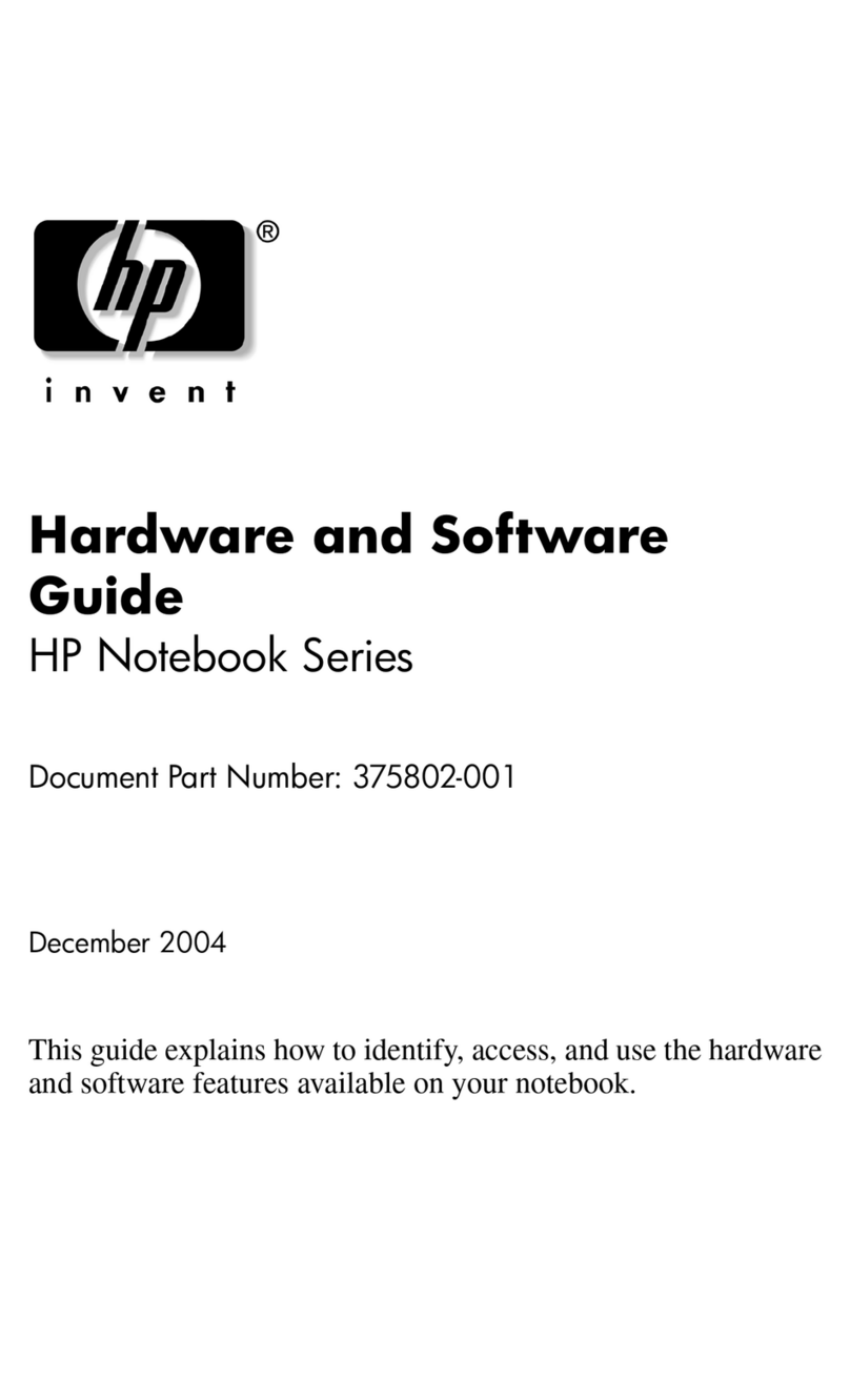 HP Notebook Series Mounting instructions HP Notebook Series Mounting instructions