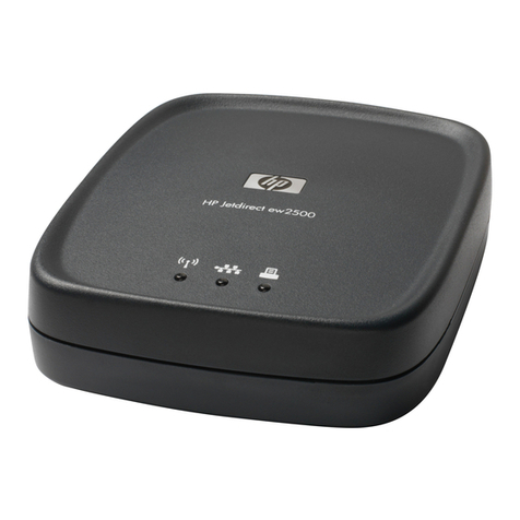 HP JetDirect Ew2500 Specifications