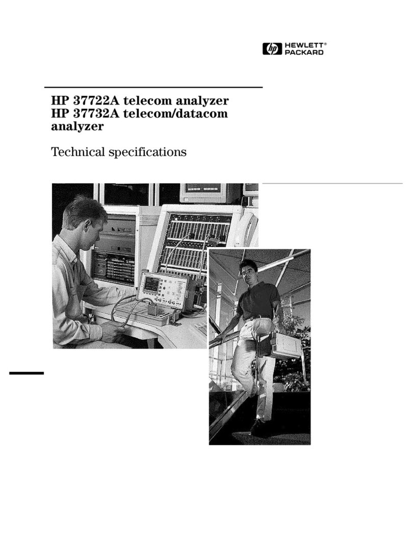 HP HP 37722A User manual