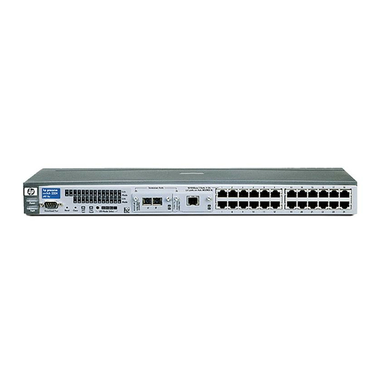 HP Procurve 2524 Cli reference guide