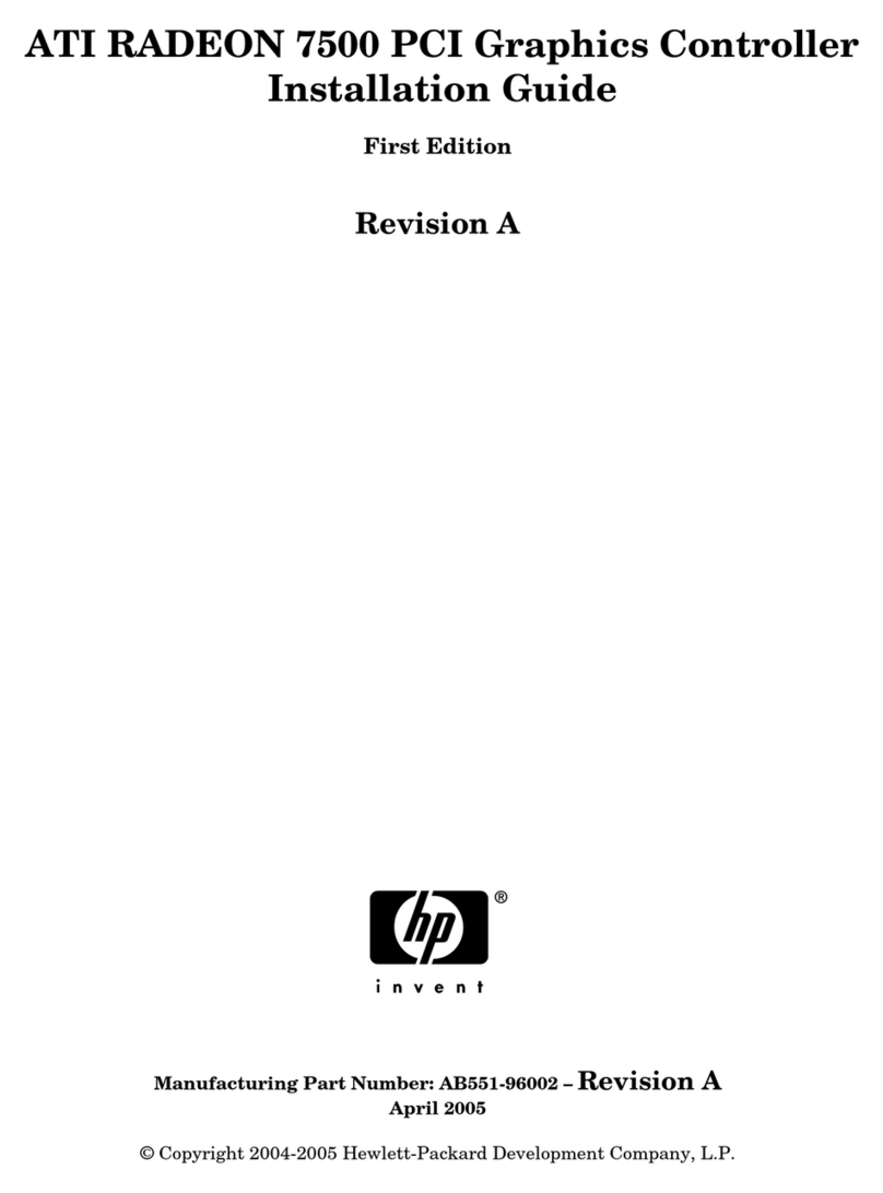 HP 7500 PCI User manual