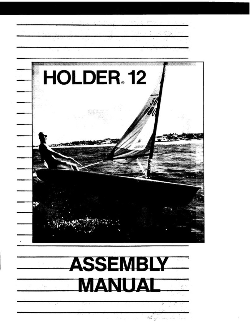 Hobie Holder 12 Assembly manual