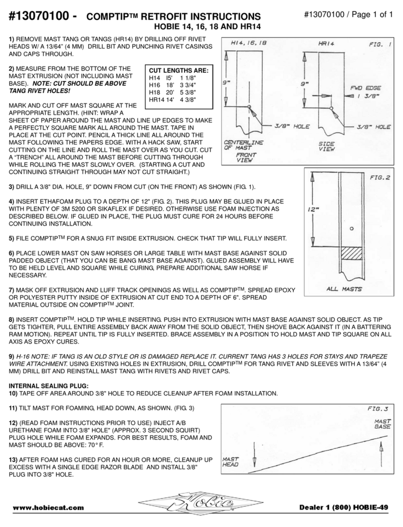 Hobie 14 User manual