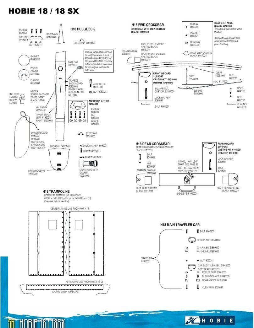 Hobie 18 User manual Hobie 18 User manual