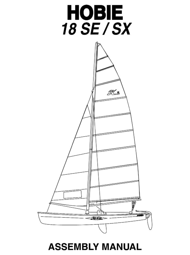 Hobie 18 SX Assembly manual